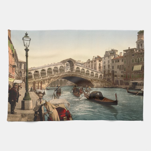 Linge De Cuisine Pont II, Venise, Italie de Rialto (Horizontal)