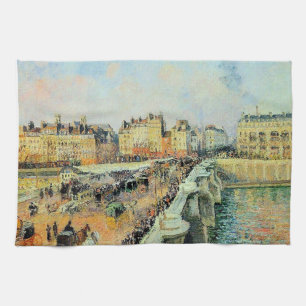 Linge De Cuisine Pont Neuf, Après-midi, Sunlight Camille Pissarro