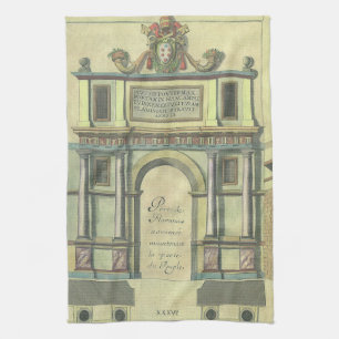 Linge De Cuisine Porte d'entrée d'église vintage Architecture de la