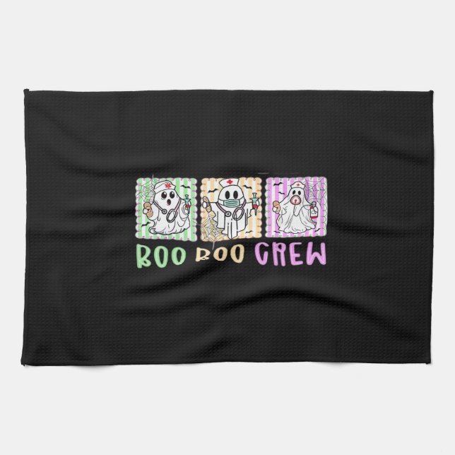 Linge De Cuisine Preppy Boo Crew Nurse Halloween Costume femmes Hom (Horizontal)