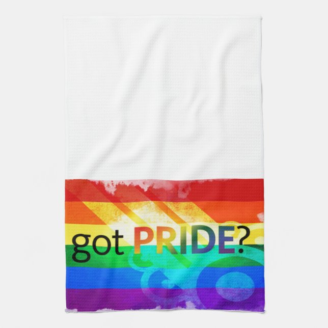 Linge De Cuisine Pride LGBT Flag (Vertical)