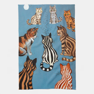 Linge De Cuisine Primadonna de la nuit, Louis Wain