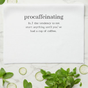 Linge De Cuisine Procaffeinant