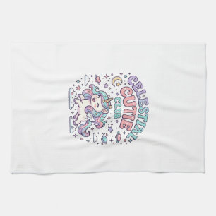 Linge De Cuisine Produit de style rétro Licorne Club Céleste Mignon