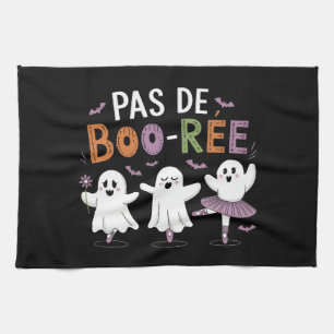 Linge De Cuisine Professeur de danse de ballet fantôme Pas de BOO-r