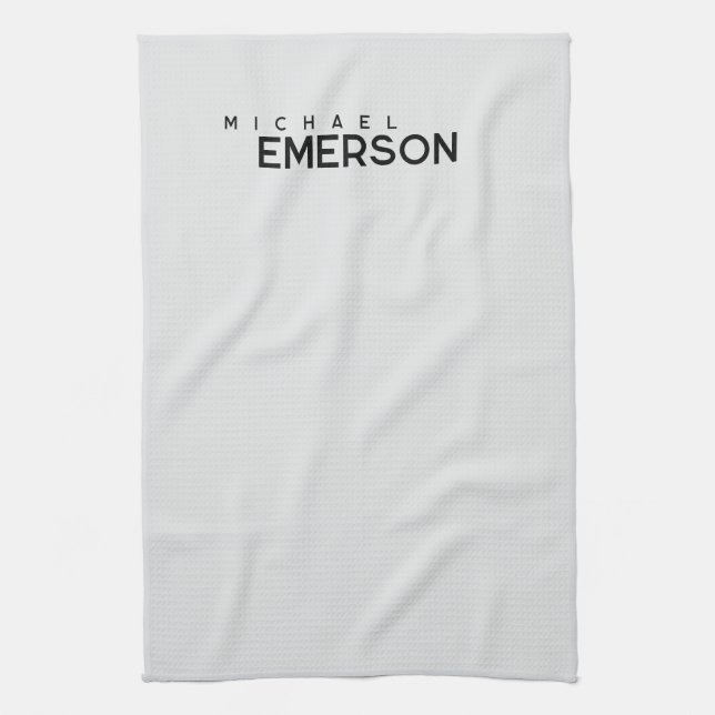 Linge De Cuisine Professional minimalist modern plain  (Vertical)