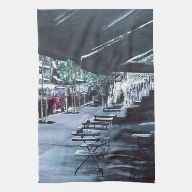 Linge De Cuisine Protégé par le soleil de mi-matinée (Vertical)