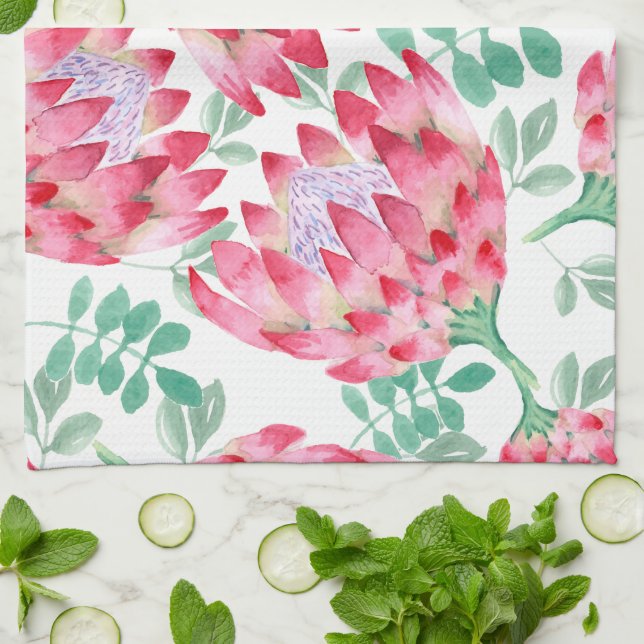 Linge De Cuisine Prothé aquarelle (Plié)