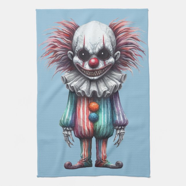Linge De Cuisine Psycho Clown (Vertical)