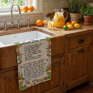 Linge De Cuisine Punch Citrus Sunshine