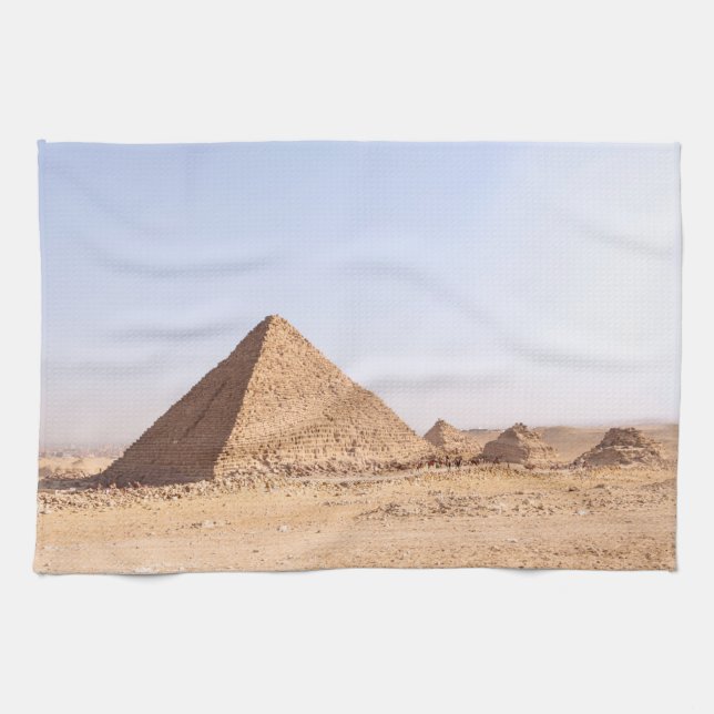 Linge De Cuisine Pyramides d'Égypte (Horizontal)