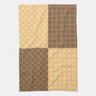 Linge De Cuisine Quatre gaufrettes