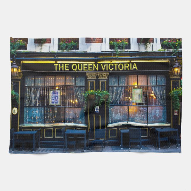 Linge De Cuisine Queen Victoria Pub (Horizontal)