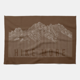 Linge De Cuisine Randonnée Plus Montagnes Blanc