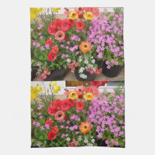 Linge De Cuisine Rannunculus Bulles de printemps Ballotin de gâteau