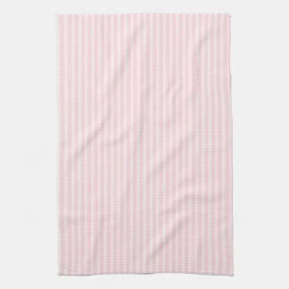 Linge De Cuisine Rayures de rose en pastel