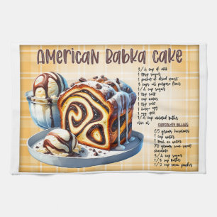 Linge De Cuisine Recette américaine de gâteau Babka