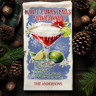 Linge De Cuisine Recette de cocktail de vacances de Margarita de No