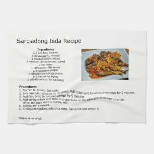 Linge De Cuisine Recette de Sarciadong Isda