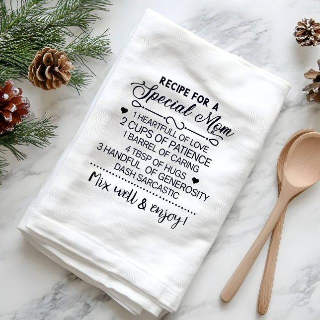 Linge De Cuisine Recette pour Special Maman's day Cadeau (Créateur téléchargé)