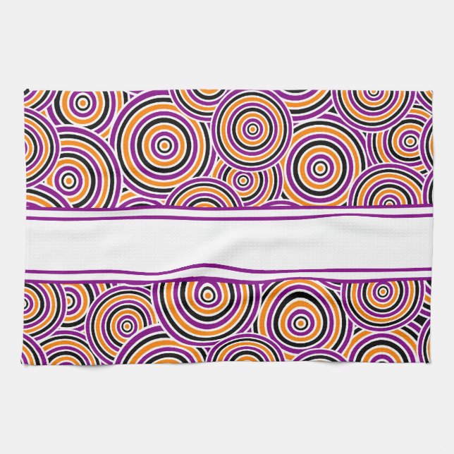 Linge De Cuisine Remous de Halloween (Horizontal)