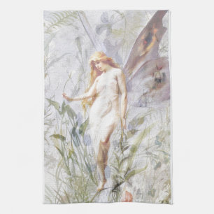 Linge De Cuisine Repos - ange avec Lillies