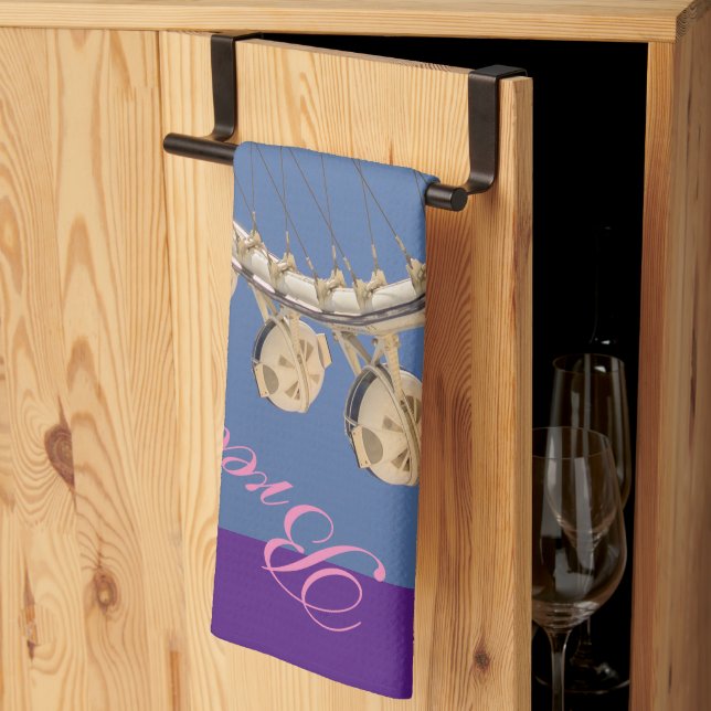 Linge De Cuisine Respire et faire Yoga Las Vegas Style (Pliage en tiers)