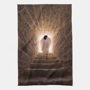 Linge De Cuisine Résurrection de Jésus Christ