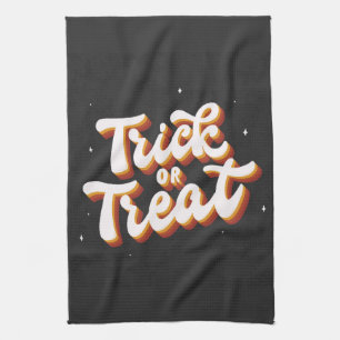 Linge De Cuisine Retro Trick ou Treat