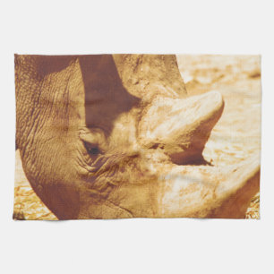Linge De Cuisine Rhinoceros Love