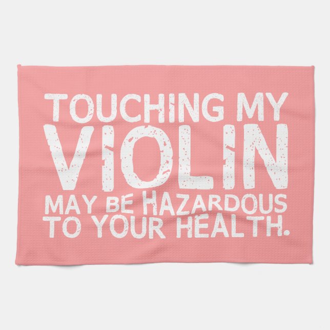 Linge De Cuisine Risque de violon (Horizontal)