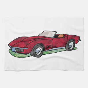 Linge De Cuisine Roadster de rayon de 69 Corvette Sting