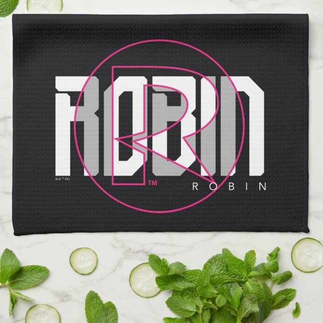 Linge De Cuisine Robin Hi-Tech Nom Graphique (Plié)