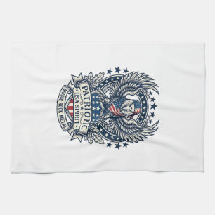 Linge De Cuisine Rocker du bandana patriotique Méta musique Rock Ol
