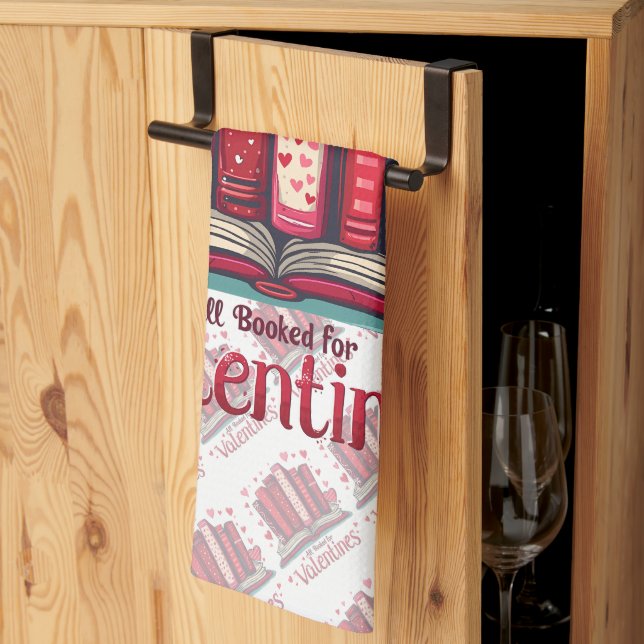 Linge De Cuisine Romantic Reading Vibes Cozy Valentine Gift  (Pliage en tiers)