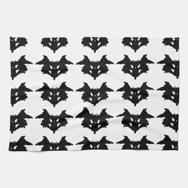 Linge De Cuisine Rorschach Inkblot (Horizontal)