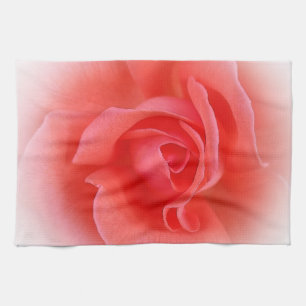 Linge De Cuisine rose corail rose