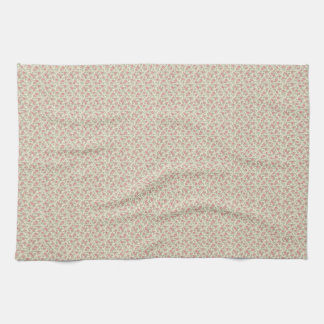 Linge De Cuisine Rose Pâle et Sauge Nostalgiques des Années 40 Flor
