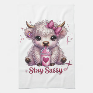 Linge De Cuisine Rose, Reste Impertinente, Vaches des Highlands