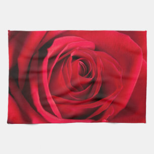 Linge De Cuisine Rose rouge