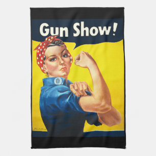 Linge De Cuisine Rosie Le Riveter : Spectacle d'armes !