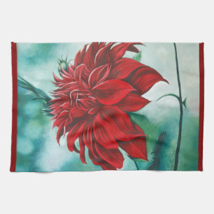 Linge De Cuisine Rouge dans la fureur