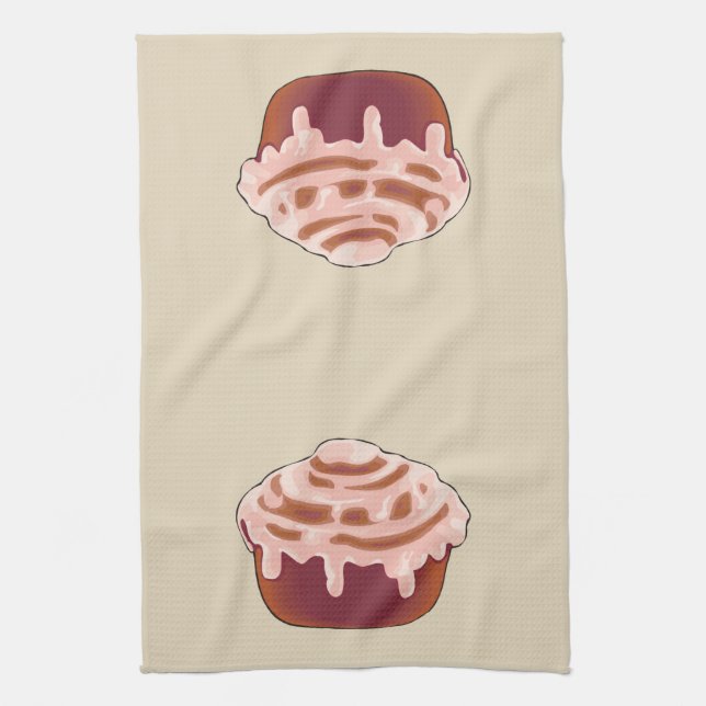 Linge De Cuisine Rouleau de cannelle (Vertical)