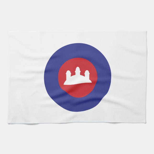 Linge De Cuisine Roundel cambodgien (Horizontal)