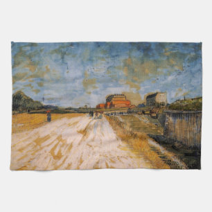 Linge De Cuisine Route longeant les remparts de Paris par Van Gogh