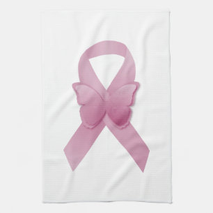 Linge De Cuisine Ruban rose de conscience