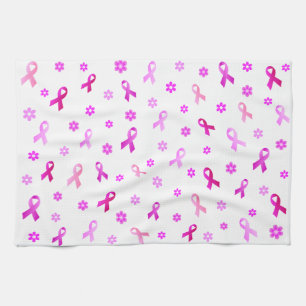 Linge De Cuisine Ruban rose du cancer du sein