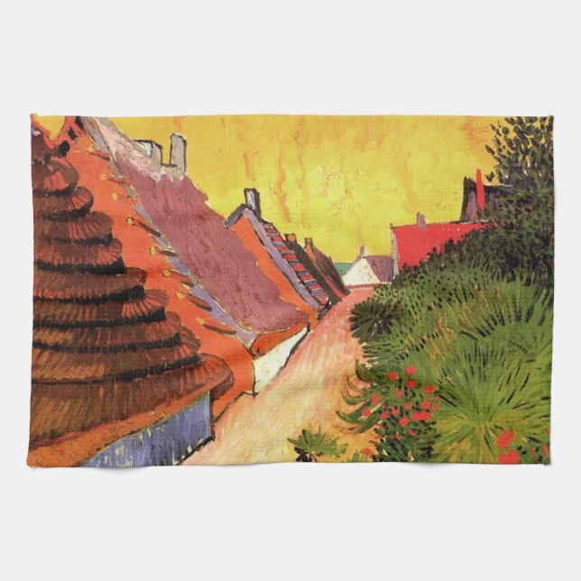 Linge De Cuisine Rue à Saintes Maries par Vincent van Gogh (Horizontal)