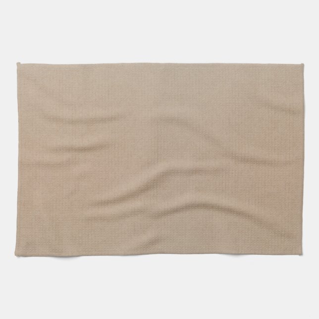 Linge De Cuisine Rustique Kraft papier blanc Modèle personnalisé (Horizontal)