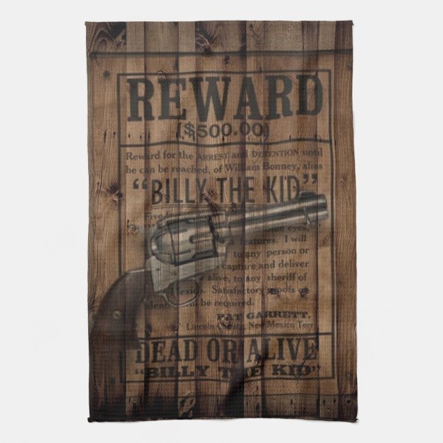 Linge De Cuisine rustique texas star cowboy western country double  (Vertical)